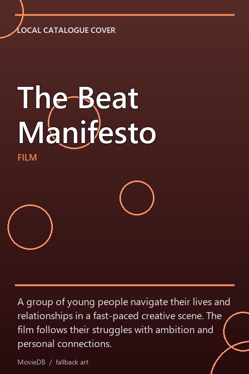 The Beat Manifesto poster