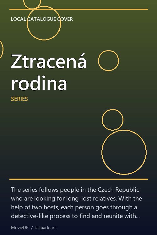 Ztracená rodina poster