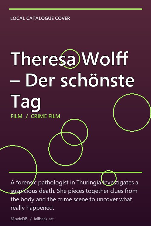 Theresa Wolff – Der schönste Tag poster