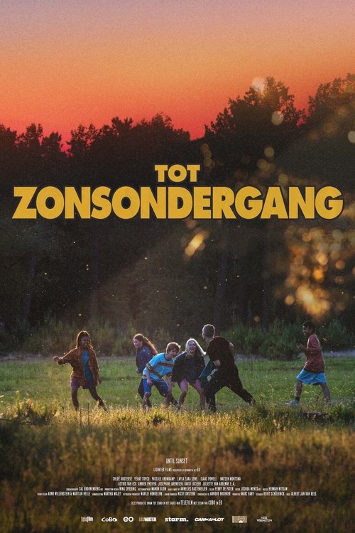 Tot zonsondergang poster
