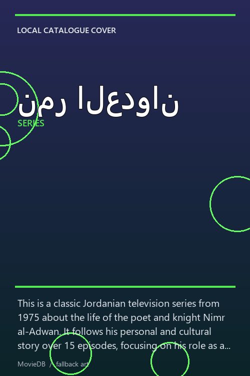 نمر العدوان poster