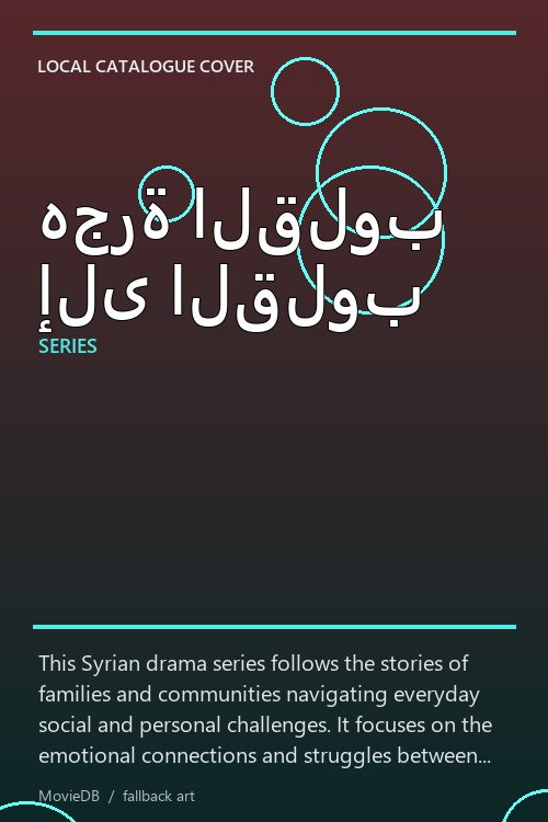 هجرة القلوب إلى القلوب poster