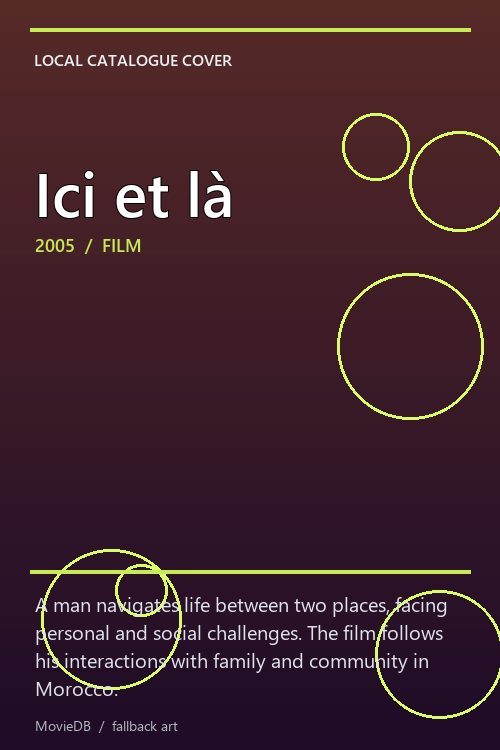 Ici et là poster