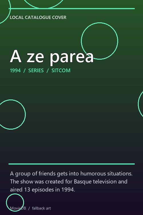 A ze parea poster