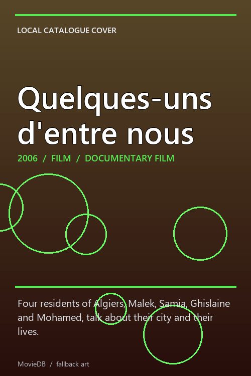 Quelques-uns d'entre nous poster