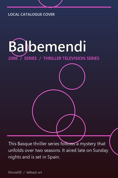 Balbemendi poster