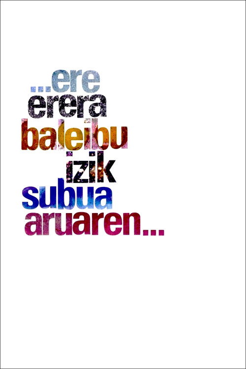 ...ere erera baleibu izik subua aruaren... poster
