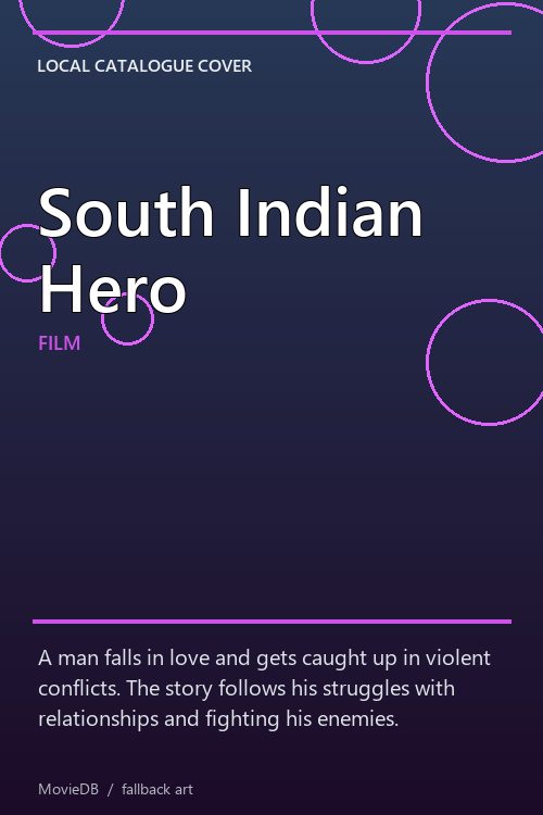 South Indian Hero poster
