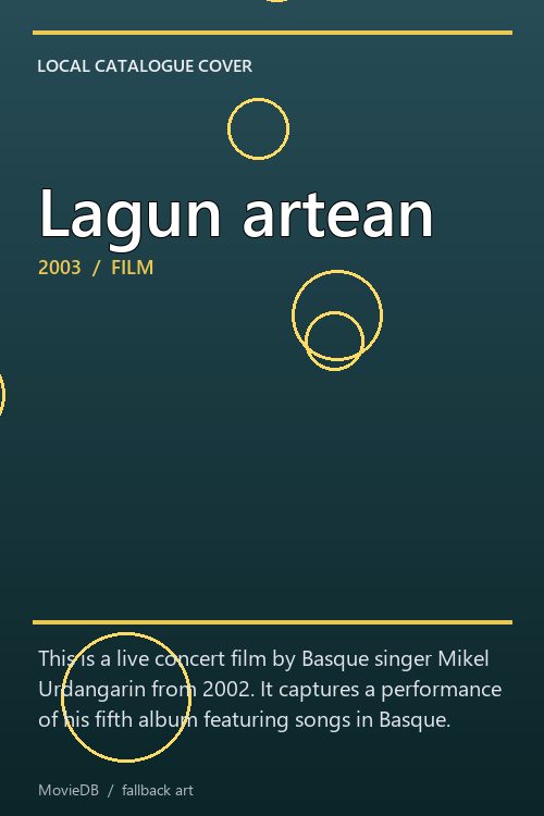 Lagun artean poster