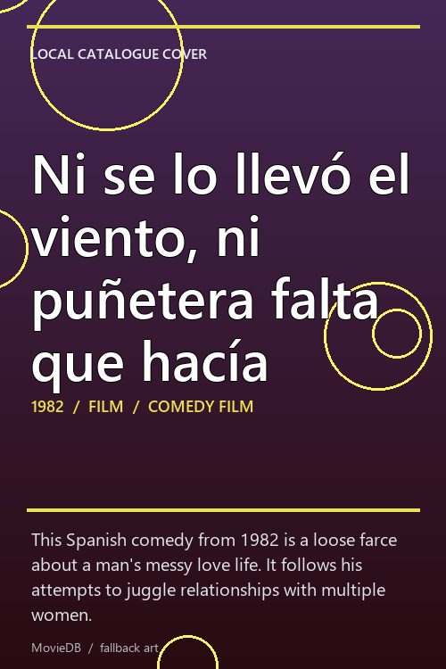 Ni se lo llevó el viento, ni puñetera falta que hacía poster