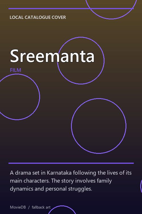 Sreemanta poster