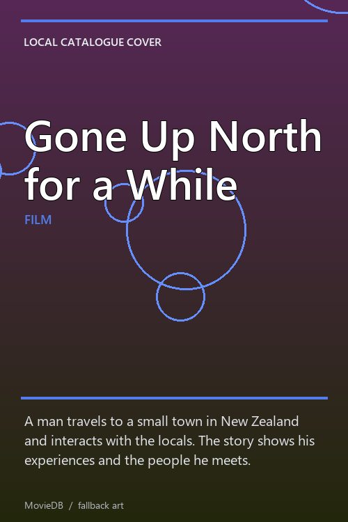 Gone Up North for a While poster