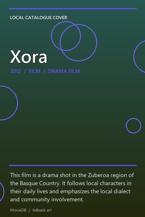 Xora poster