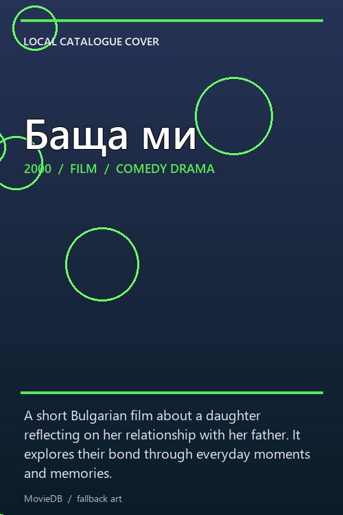 Баща ми poster