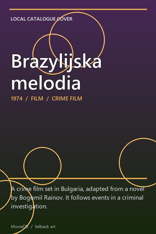 Brazylijska melodia poster