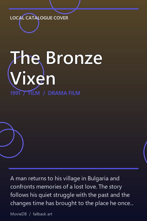The Bronze Vixen poster