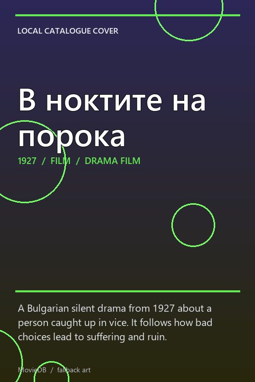 В ноктите на порока poster