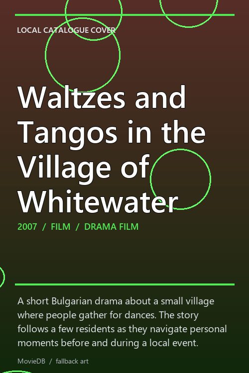 Waltzes and Tangos in the Village of Whitewater poster