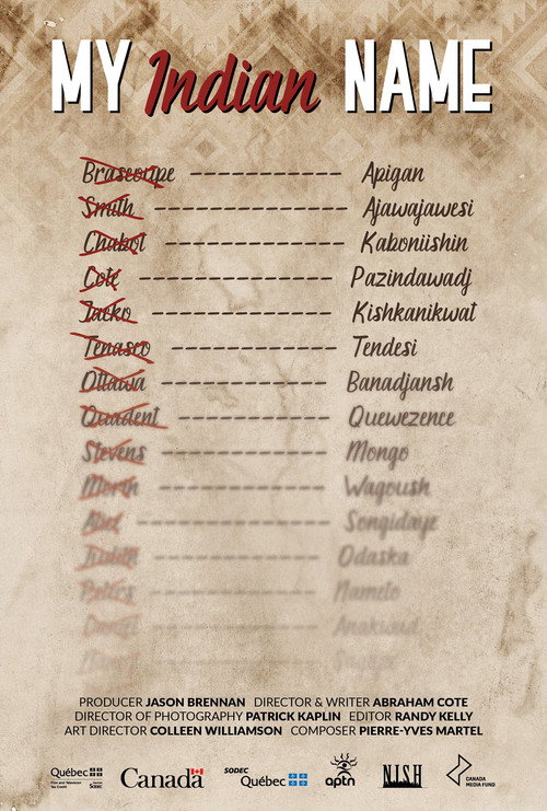 My Indian Name poster
