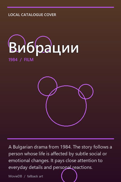 Вибрации poster
