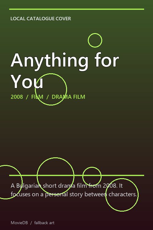 Anything for You poster