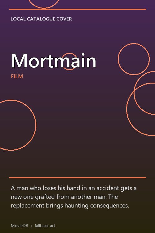 Mortmain poster
