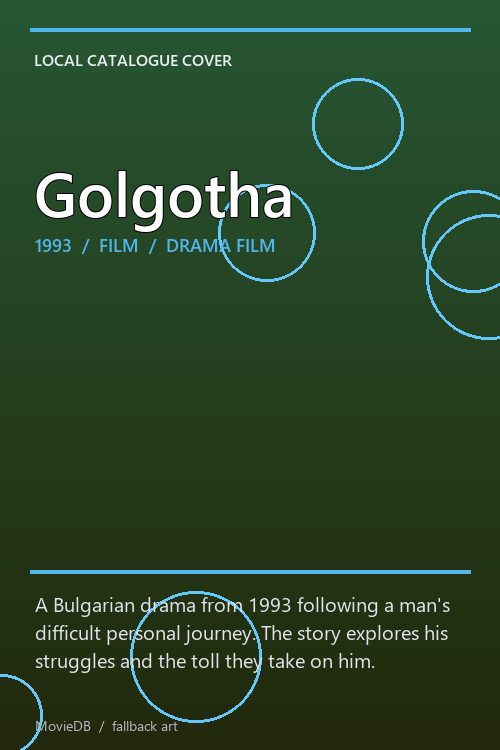 Golgotha poster