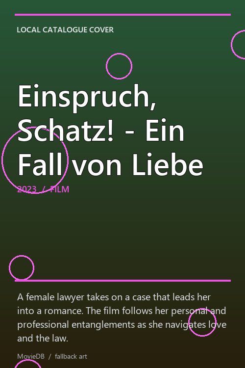 Einspruch, Schatz! - Ein Fall von Liebe poster