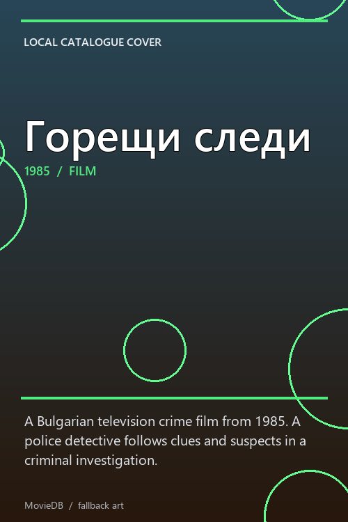 Горещи следи poster