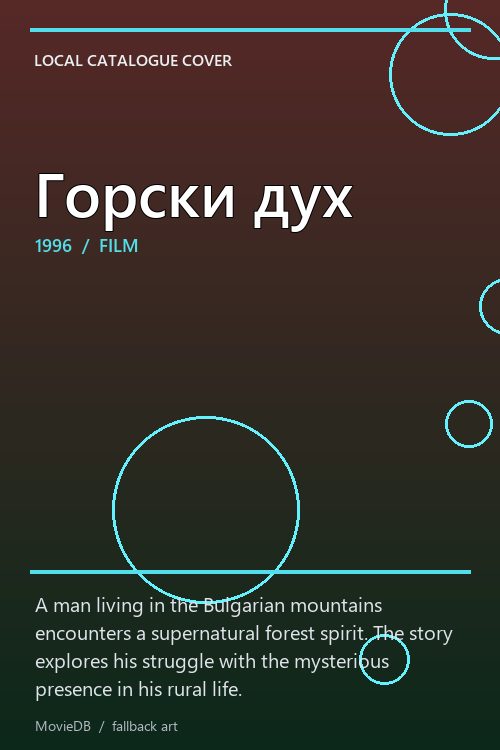 Горски дух poster