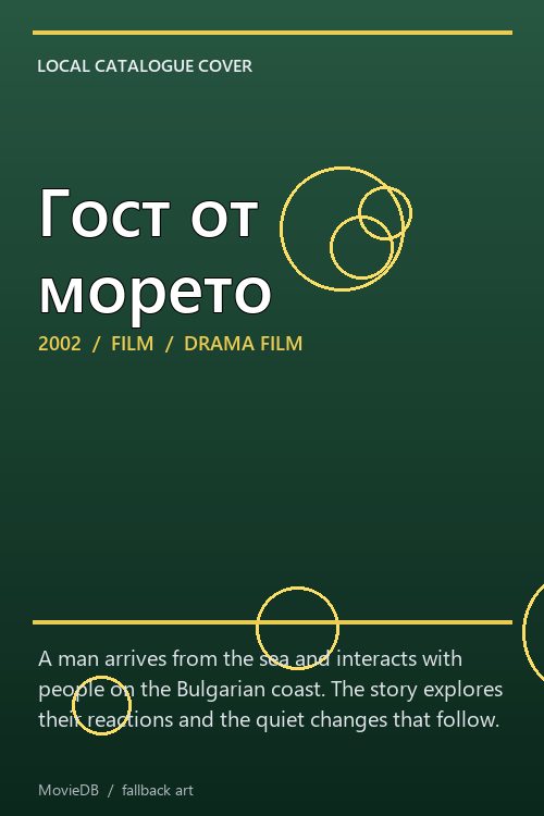 Гост от морето poster