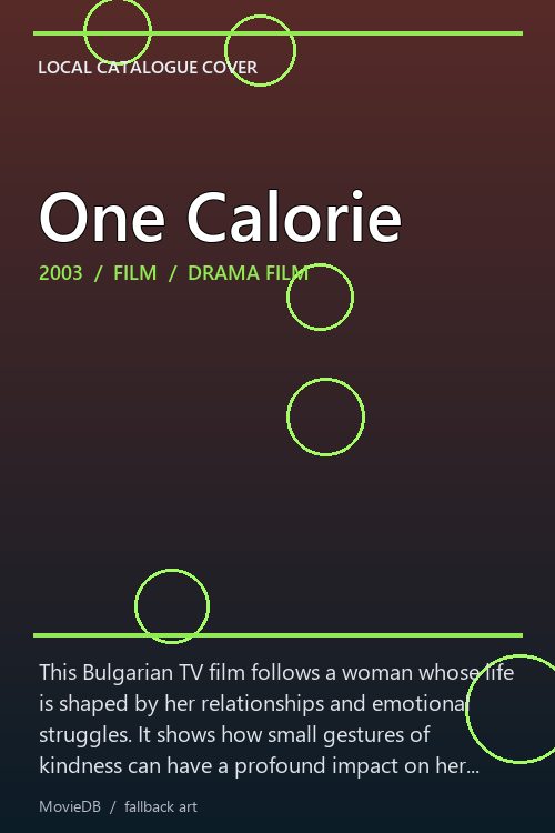 One Calorie poster