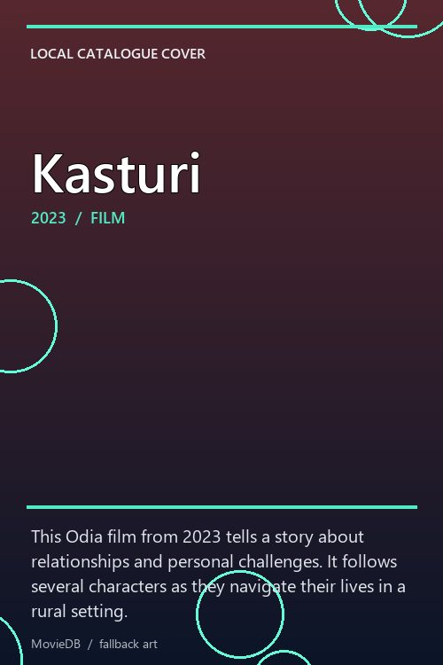 Kasturi poster