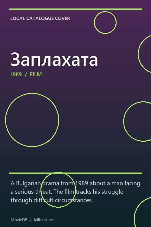 Заплахата poster