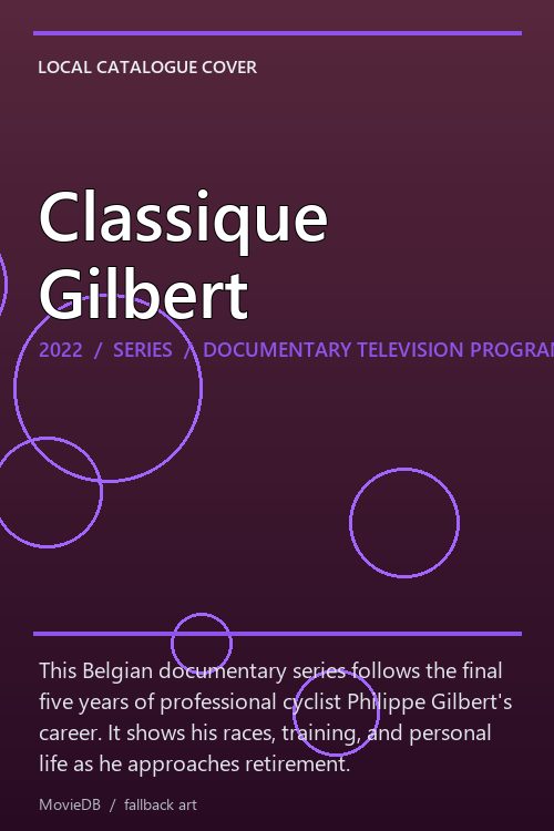 Classique Gilbert poster