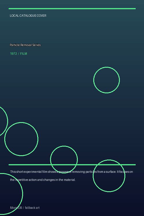 Particle Removal Series poster