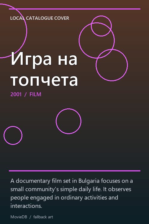 Игра на топчета poster