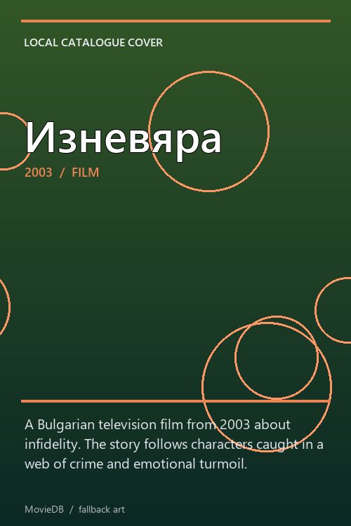 Изневяра poster