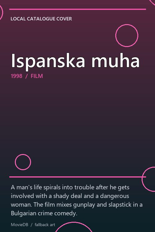 Ispanska muha poster