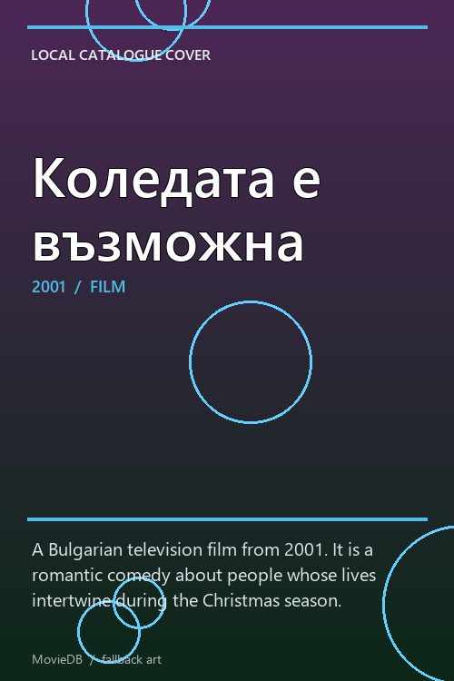 Коледата е възможна poster