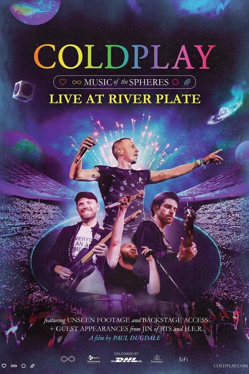 Coldplay – Music of the Spheres: Live at River Plate poster