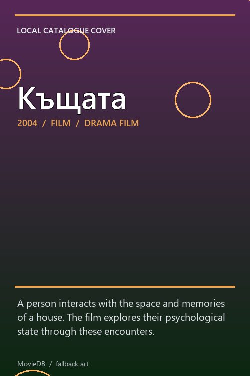 Къщата poster