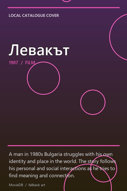 Левакът poster