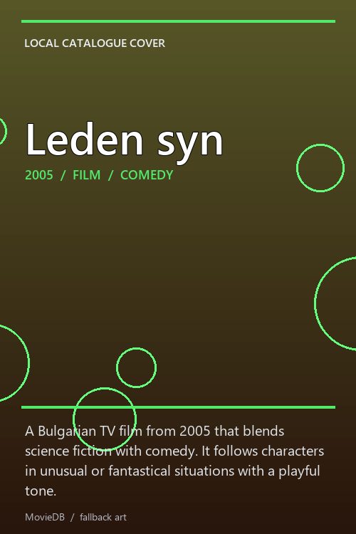 Leden syn poster
