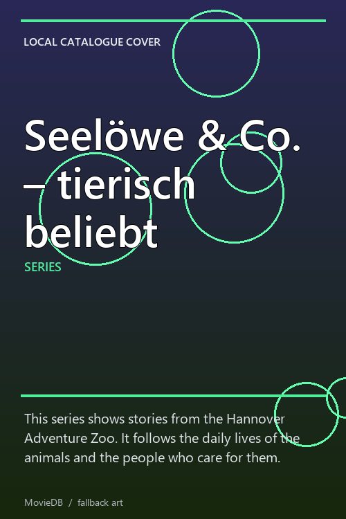 Seelöwe & Co. – tierisch beliebt poster