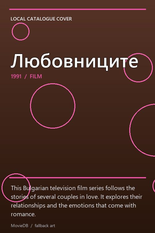 Любовниците poster