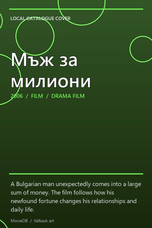 Мъж за милиони poster