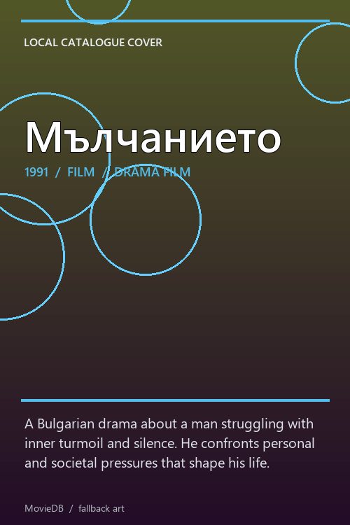 Мълчанието poster