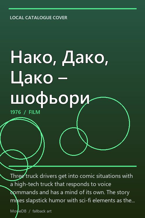 Нако, Дако, Цако – шофьори poster
