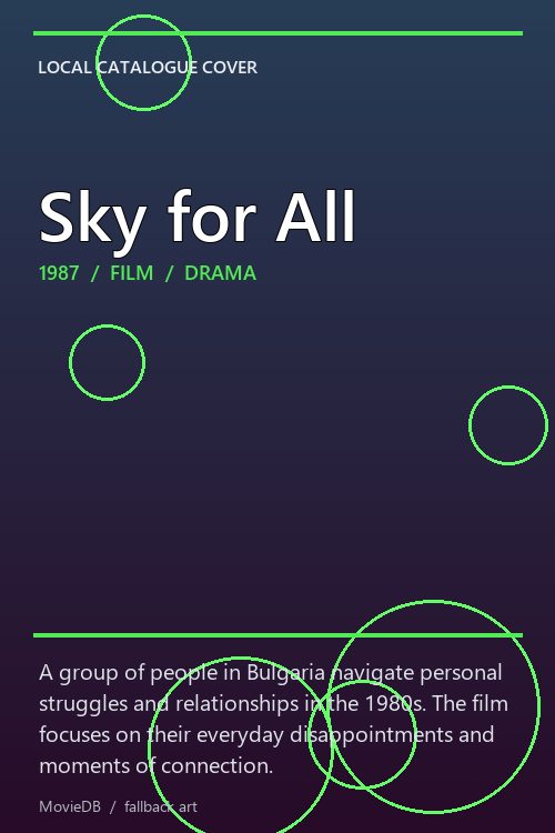 Sky for All poster